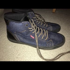 Denim Levis High Tops